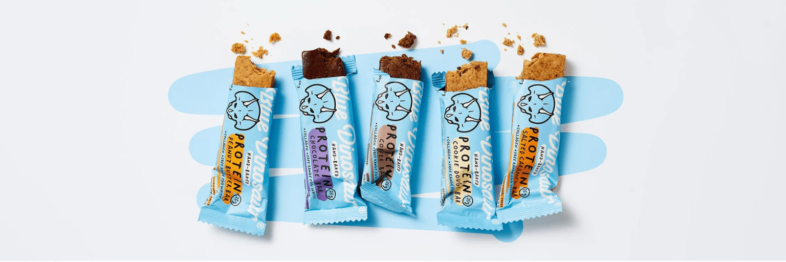 blue dino bars