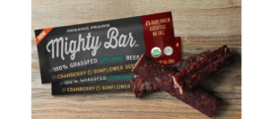The Mighty Bar Organic Beef Protein Bar for Teen Athletes